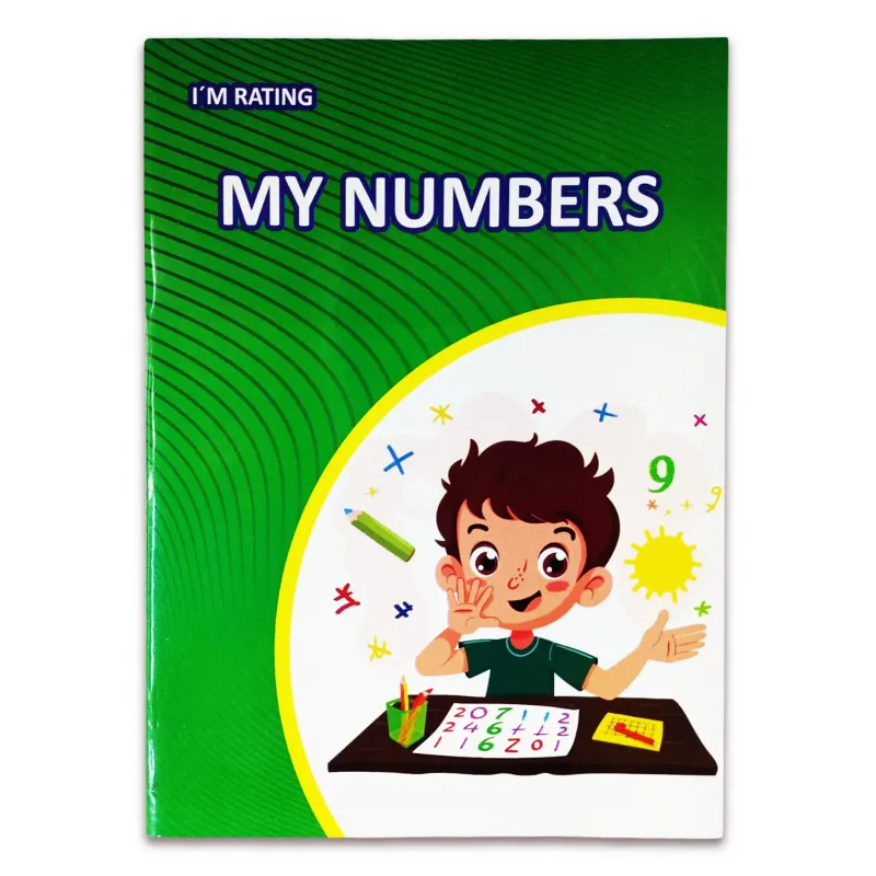 كتاب ( MY NUMBERS لتعلم الأرقام ) كتاب الروضة والمرحلة الاولية الابتدائية 020