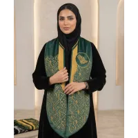 وشاح اليوم الوطني مخمل تطريز بنقش تراثي 0112 وشاح اليوم الوطني مخمل تطريز بنقش تراثي 0112