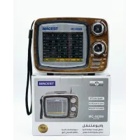 راديو متنقل كلاسيكي من ماركة مايست (MACEST)، موديل MC-52200