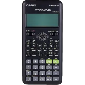 آلة حاسبة علمية نوع كاسيو طراز FX82ES بلس بشاشة سوداء مع 252 وظيفة