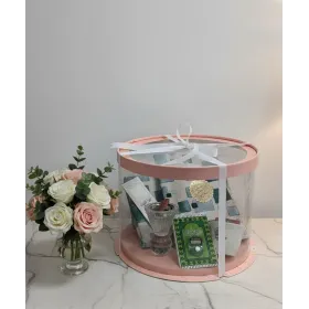 بوكس هدايا رمضان 1 ( سجادة+ مصحف +سبحة +مبخرة +فنجان قهوة +فاصل قرآن )